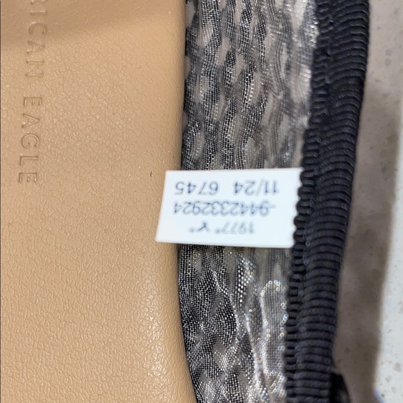 American Eagle Black Mesh Women's Shoes - Picture 8 of 9